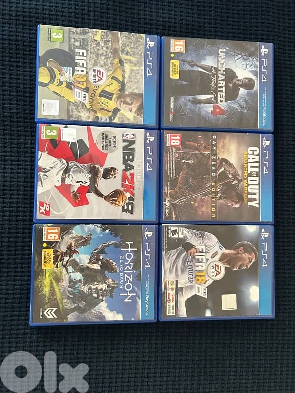 CD’S PLAYSTATION 4 2