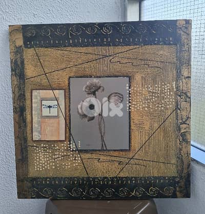 Painting, Tableau Decor 60 cm x 60 cm