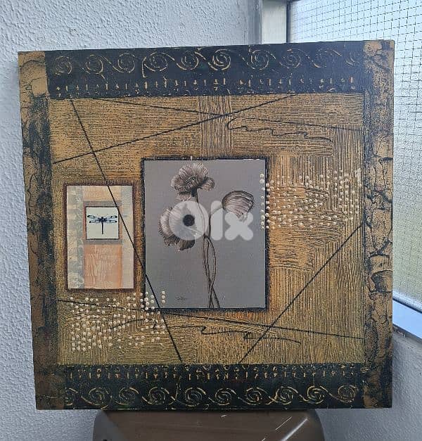 Painting, Tableau Decor 60 cm x 60 cm 0