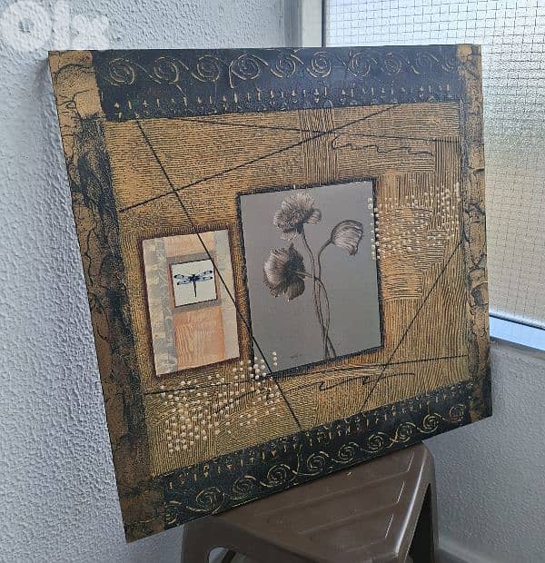 Painting, Tableau Decor 60 cm x 60 cm 1