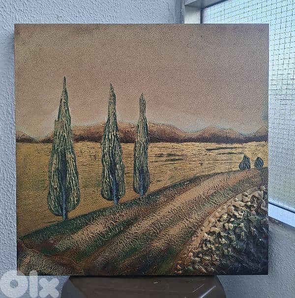 Painting, Tableau Decor 60 cm x 60 cm 0