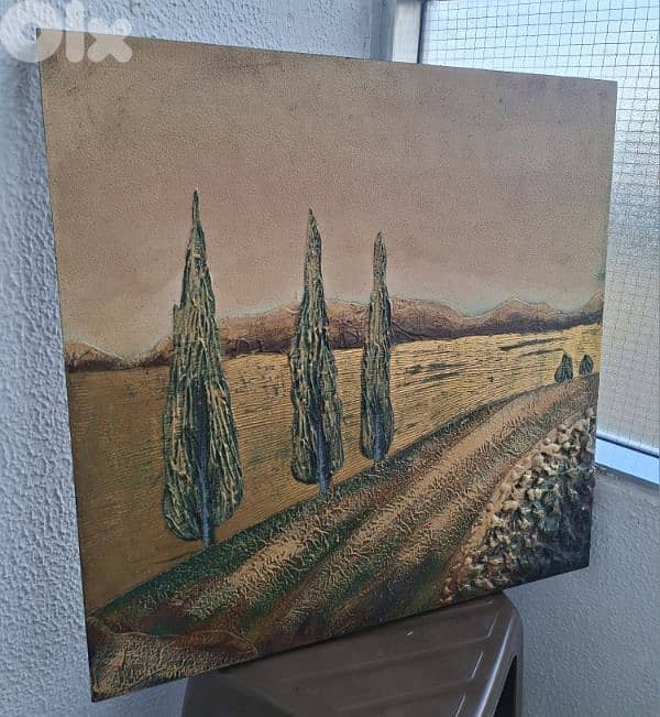 Painting, Tableau Decor 60 cm x 60 cm 1