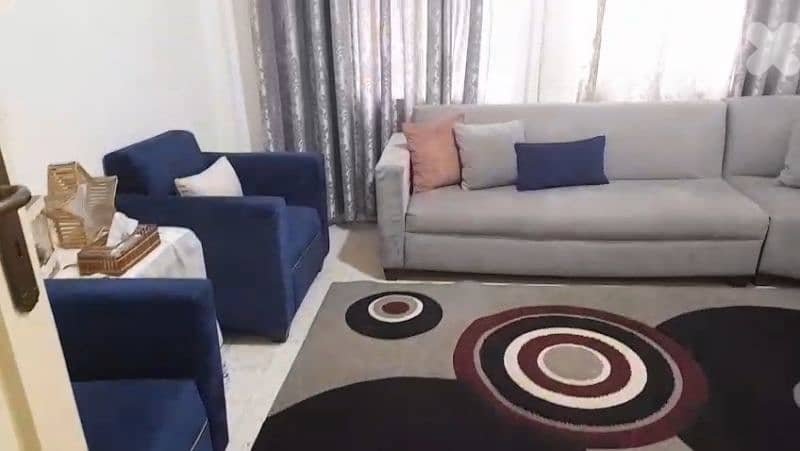طقم جلوس كامل ٤ قطع ( ٢زاوية مع ٢ صغار ) 3