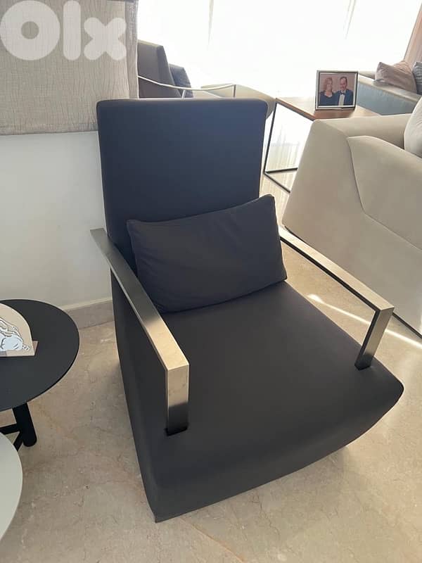 modern arms chair bought from Bo concept 2