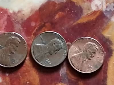1 cent 3 coin series