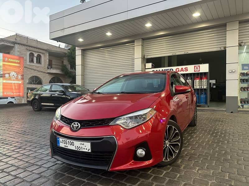 Toyota Corolla 2014 “S” full options, super clean, 81/882165 0