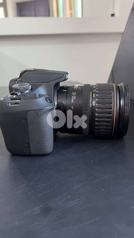 canon eos 2000D+ 2 fc card+ 2 batteries 3