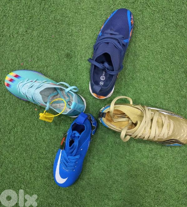 football shoes original nike w adidas اسبدرينات فوتبول حذاءكرة  ولادي 2