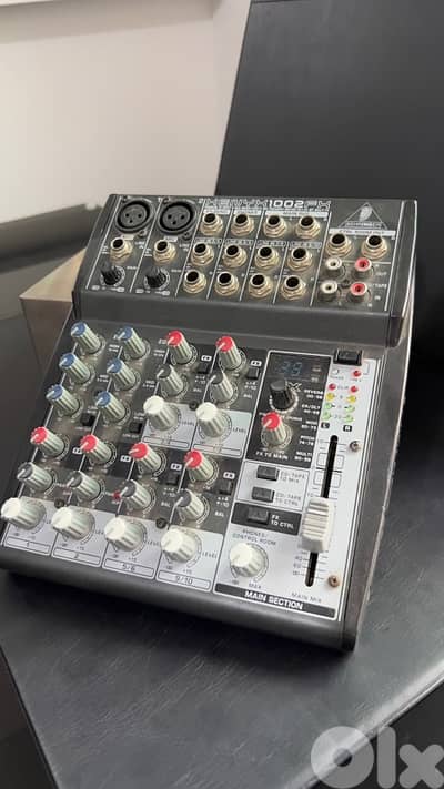 behringer xenyx 1002 fx dual dj mixer