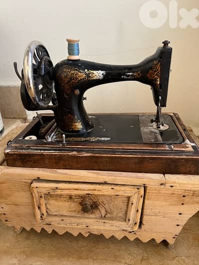 مكنة خياطة سنجر نادرة 1902 antiquité collectible