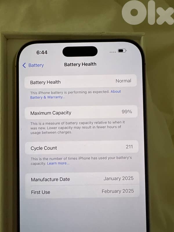 Iphone 16 pro max 256 gb very good condition like new 1