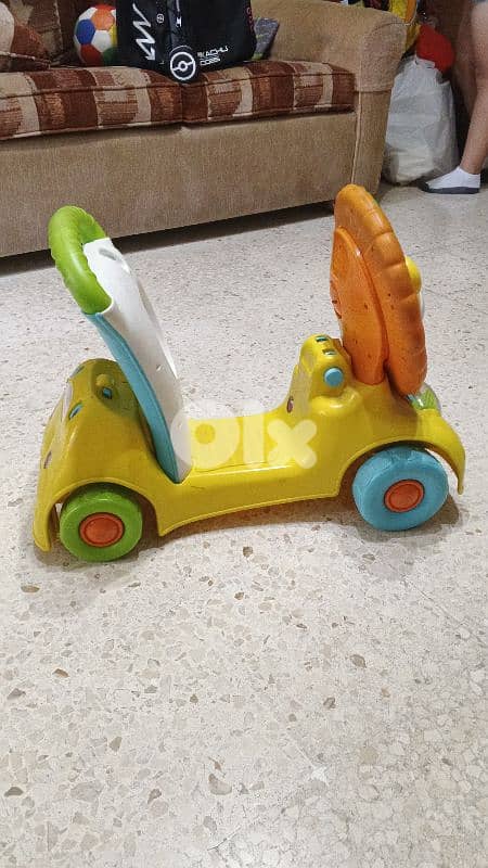 3-in-1 Grow-with-Me Lion Scooter 4
