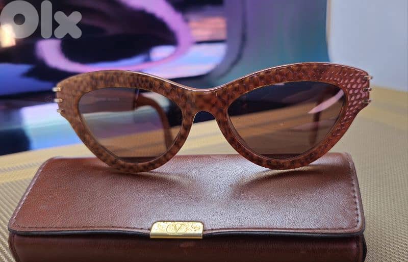 RARE VALENTINO V626 CATEYE RETRO WOMAN SUNGLASSES pristine new 2