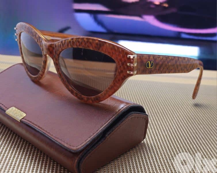 RARE VALENTINO V626 CATEYE RETRO WOMAN SUNGLASSES pristine new 3