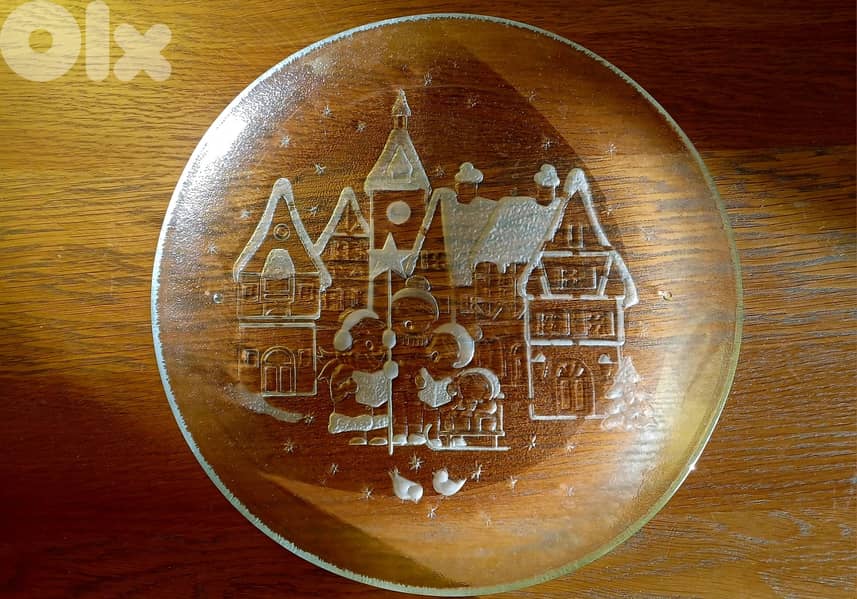 Iittala Christmas Glass Plate – 30 cm 0