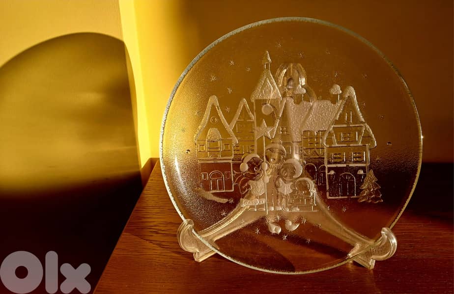 Iittala Christmas Glass Plate – 30 cm 1