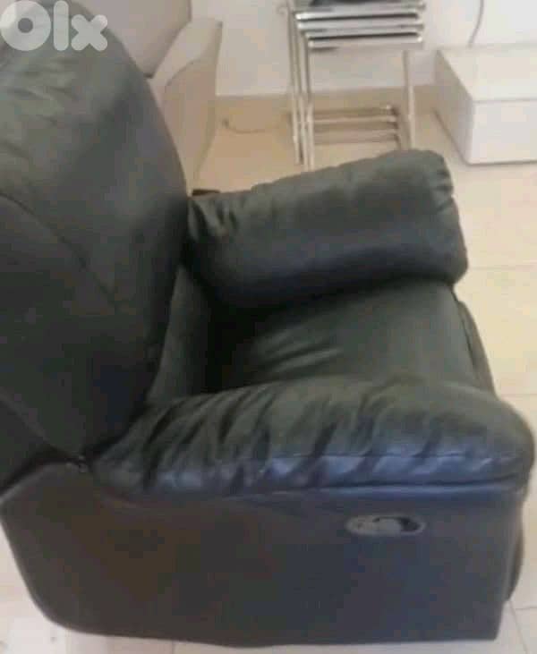 Black Rocking Recliner 1