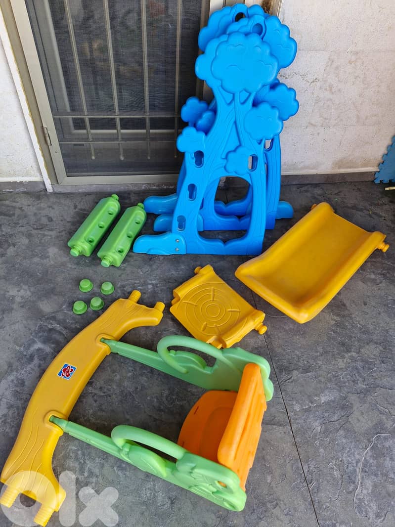 Balancoire et Toboggan - Scramble N Slide - from 1 to 5 years 3