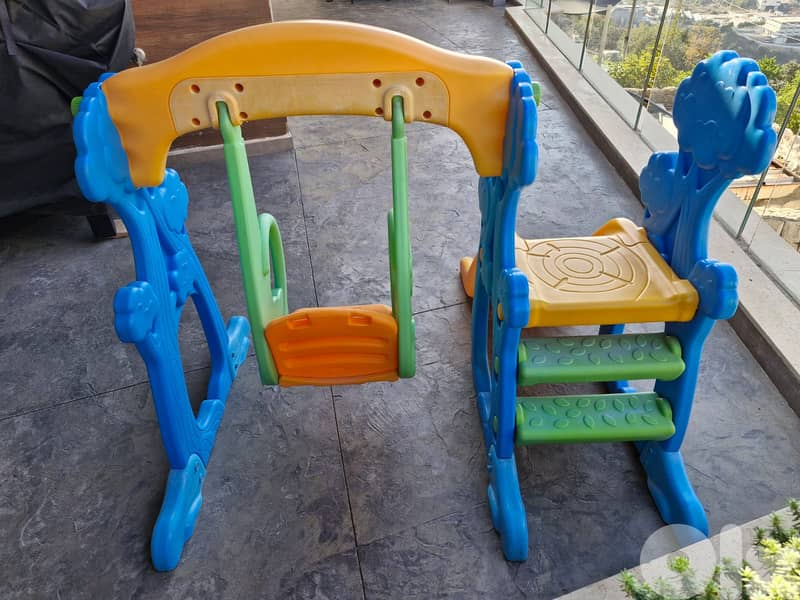 Balancoire et Toboggan - Scramble N Slide - from 1 to 5 years 4