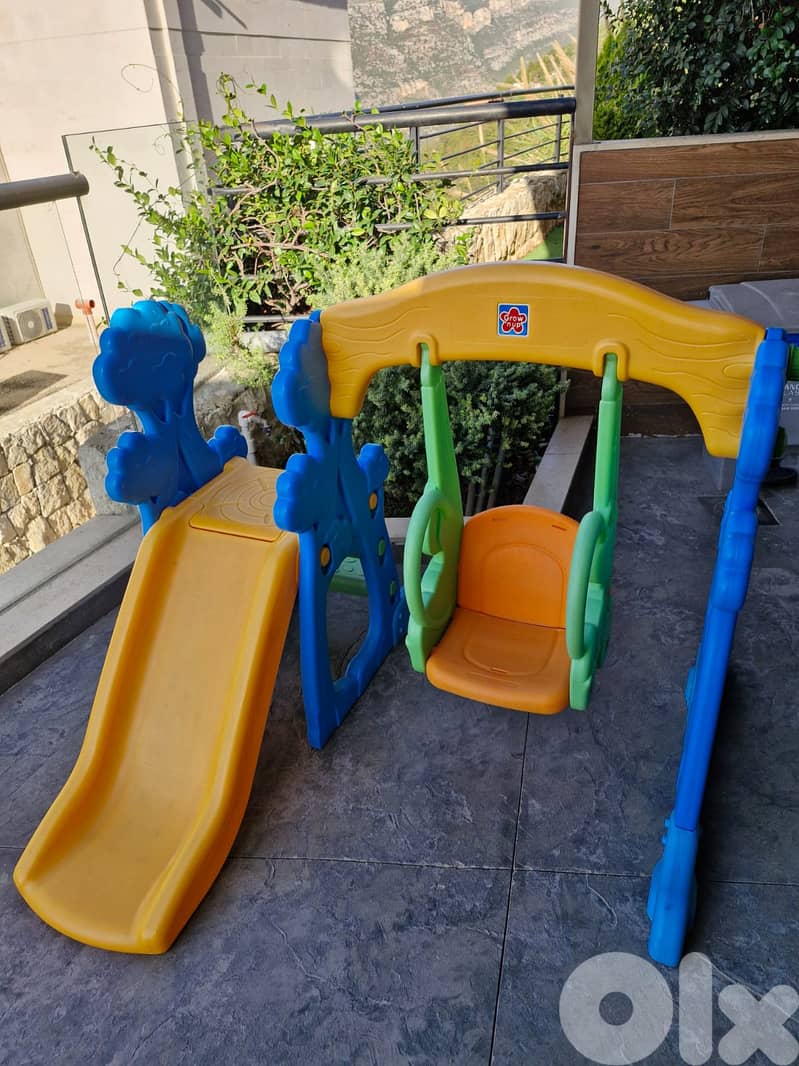 Balancoire et Toboggan - Scramble N Slide - from 1 to 5 years 5