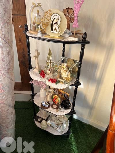 antique shelves stand