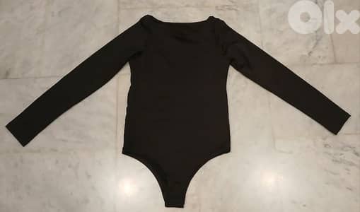 New Black Bodysuit - Stretchy Fabric