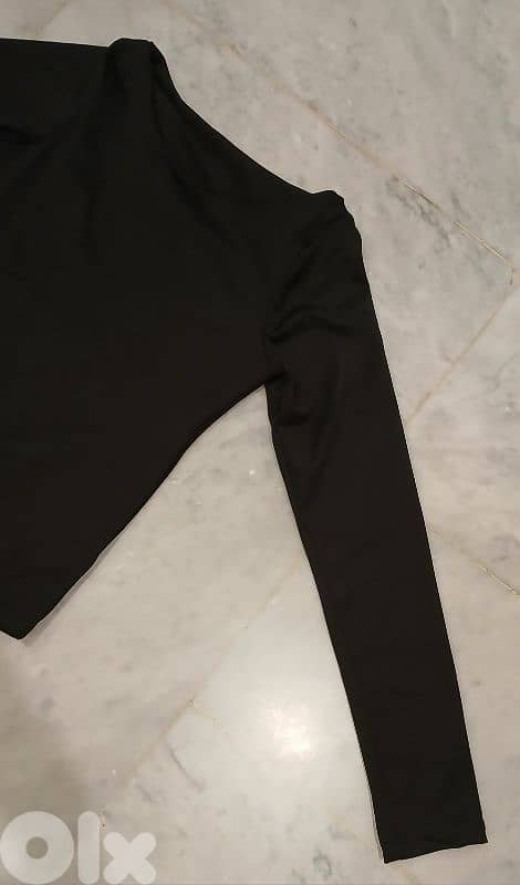New Black Bodysuit - Stretchy Fabric 4