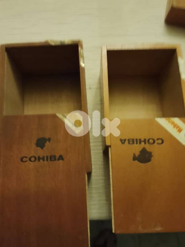 2 cigar boxes 1