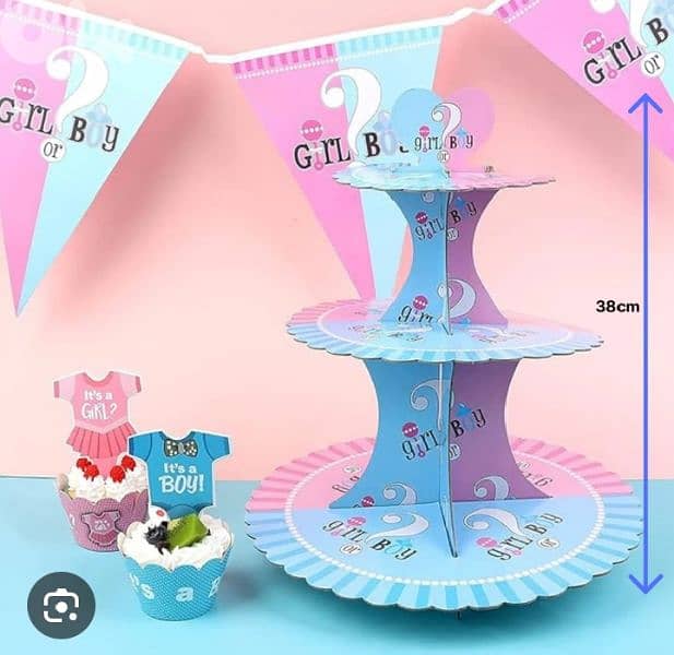 gender reveal party supplies 8