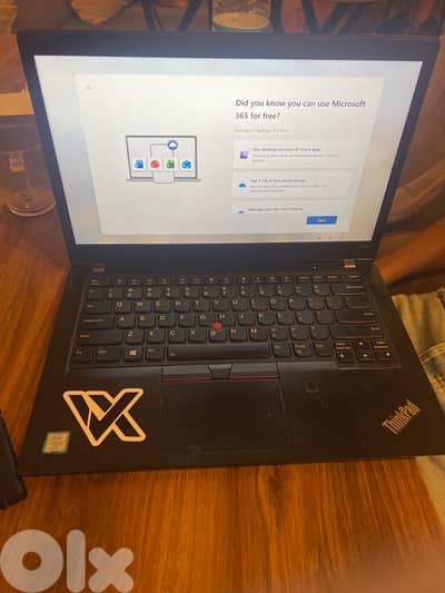 Laptop Lenovo T480s - Intel Core I5 - RAM 16GB - Storage 512GB SSD