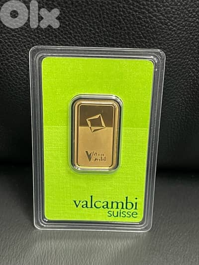 Gold Valcambi Suisse Ounse 20 Gr Green Rare Edition