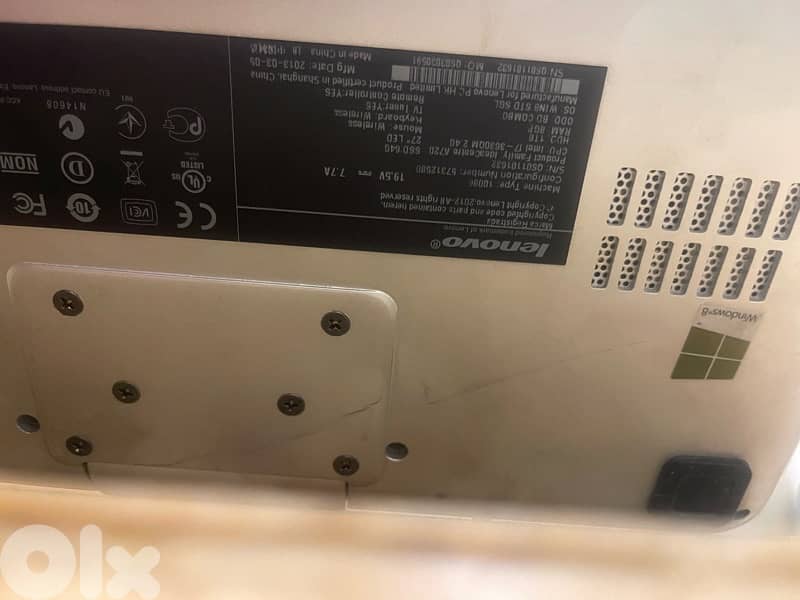 Lenovo ideacenter A720 1