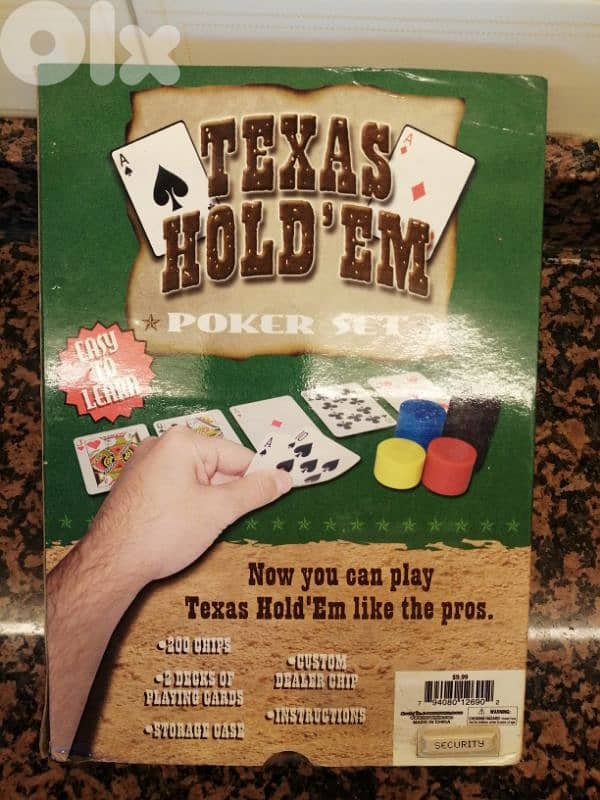 Texas hold'em poker set 0