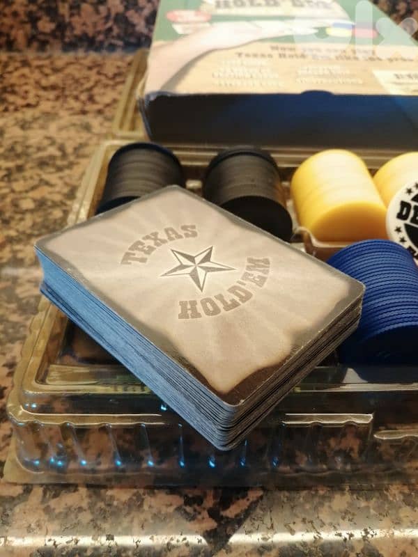 Texas hold'em poker set 1