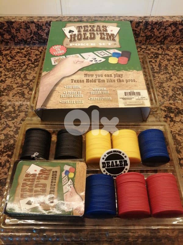 Texas hold'em poker set 3