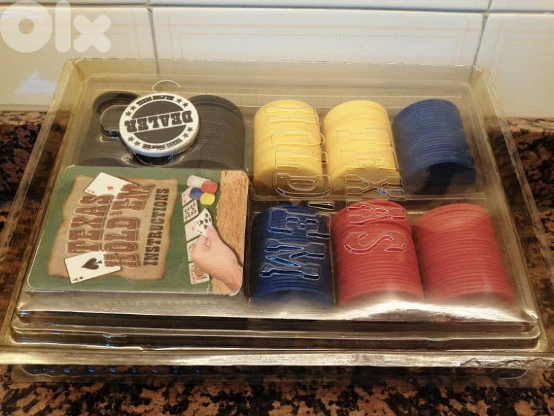 Texas hold'em poker set 5