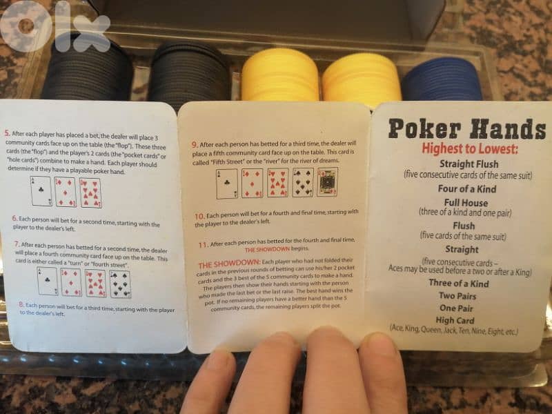 Texas hold'em poker set 6