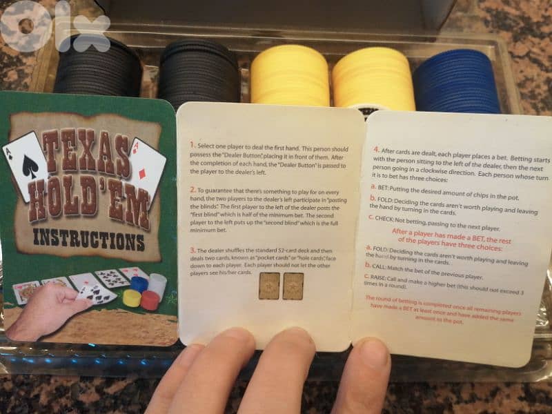 Texas hold'em poker set 7