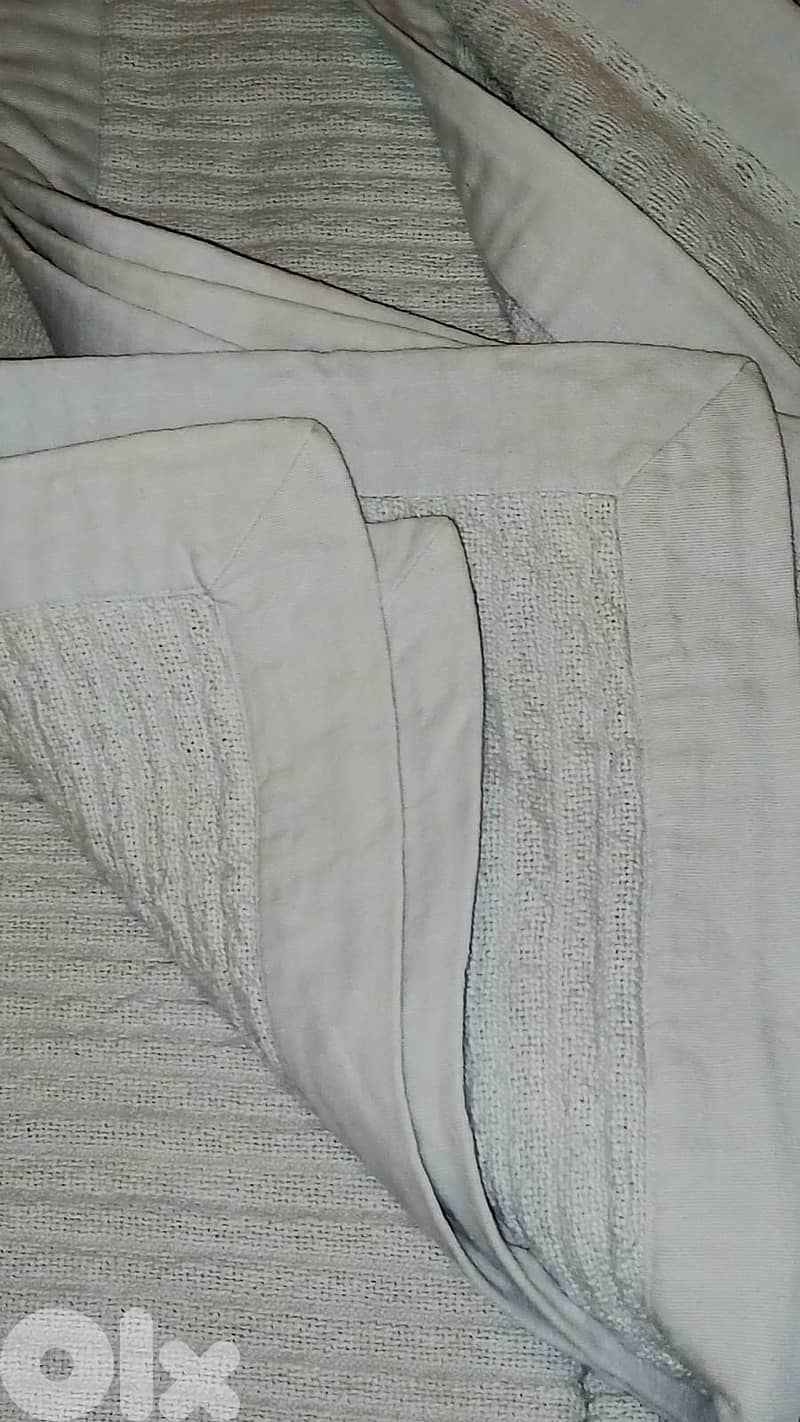 IKEA KASTANJ 100% cotton bedspread 260×280 cm – light grey 2