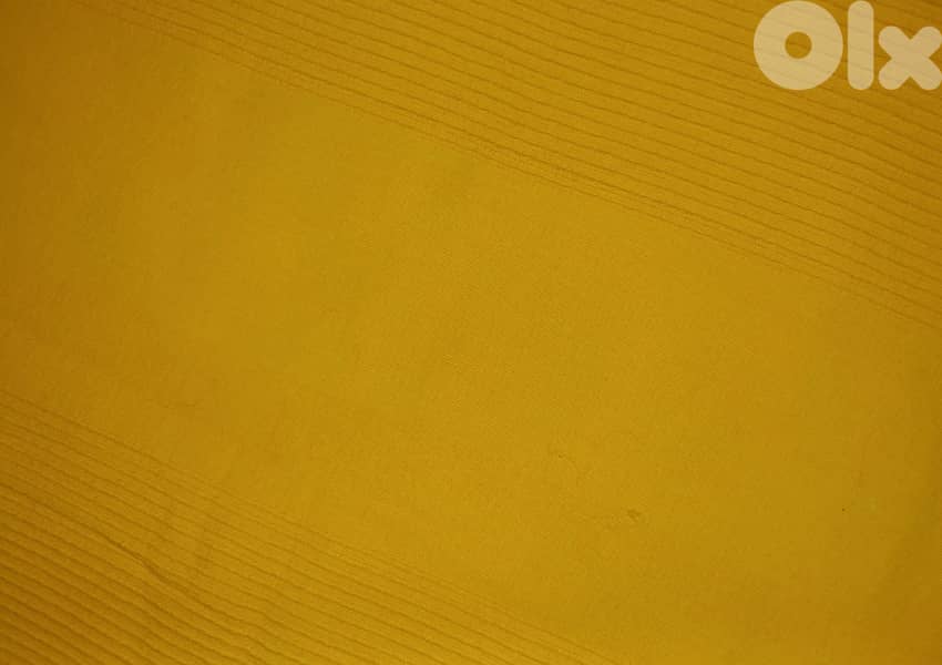 Set of 2 IKEA INDIRA cotton bedspreads 220×250 cm – bright yellow 3