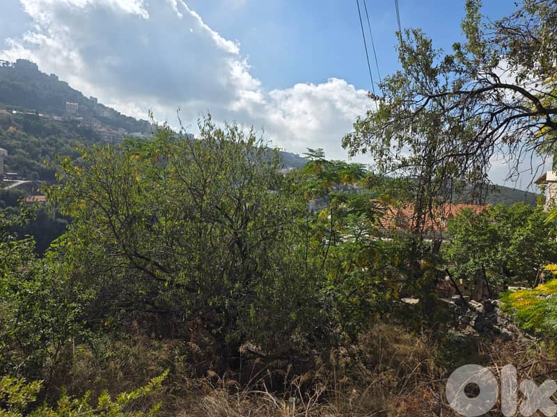 For Sale beautiful peace of land in the village of Beit Chebab 2