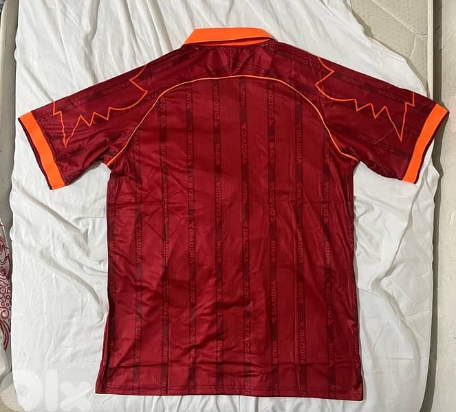 roma diadora 2000 home rare jersey 3