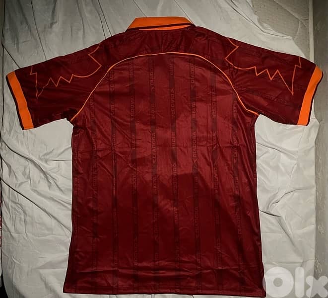 roma diadora 2000 home rare jersey 6