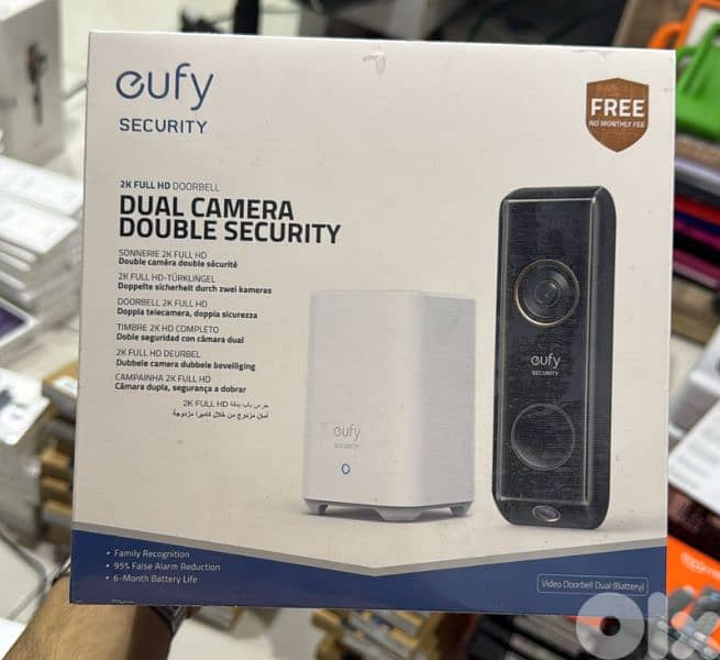 Eufy 2k Full Hd Doorbell Dual Camera Double Security 0