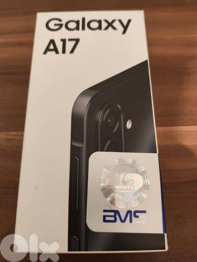 samsung A17 used one week 256 8g