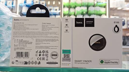 HOCO SMART FINDER WITH PROTECTIVE CASE E100 WORKS WITH APPLE FIND MY