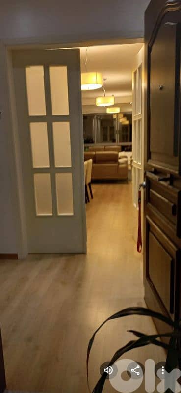 apartment for rent in hazmieh facing carrefour 200sqm / semi furnished