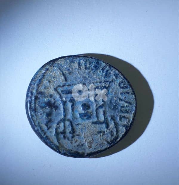 Ancient Roman Saida mint Bronze coin Emperor Elgabalus year 218_222 AD 1