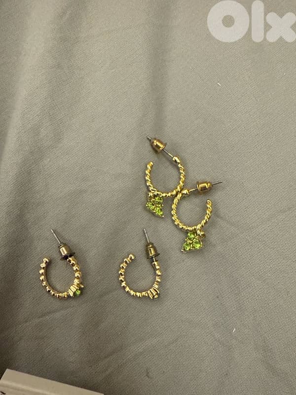 gold pleated jewelry 1