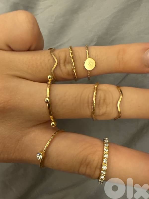 gold pleated jewelry 2